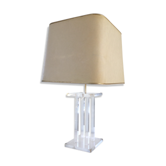 Plexiglas lamp from the designated David Lange crystal model year 1970