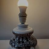 Vintage Fat lava tafellamp met bruintinten, jaren 1970