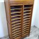Atypical double curtain file cabinet