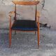 Fauteuil scandinave skai noir