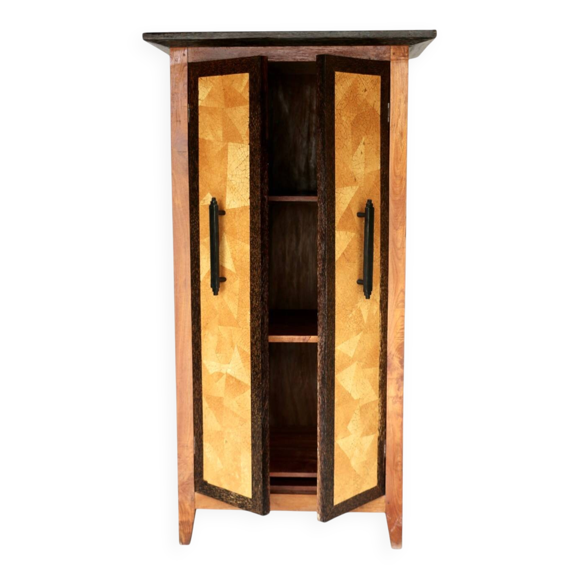 A wooden wardrobe, France 1990s.