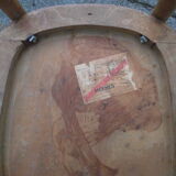 A pair of Lutherma bistro chairs