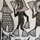 Toile de khorogo 120cmx150cm