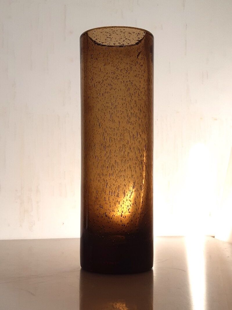 Vintage bubble vase from bendor glassware