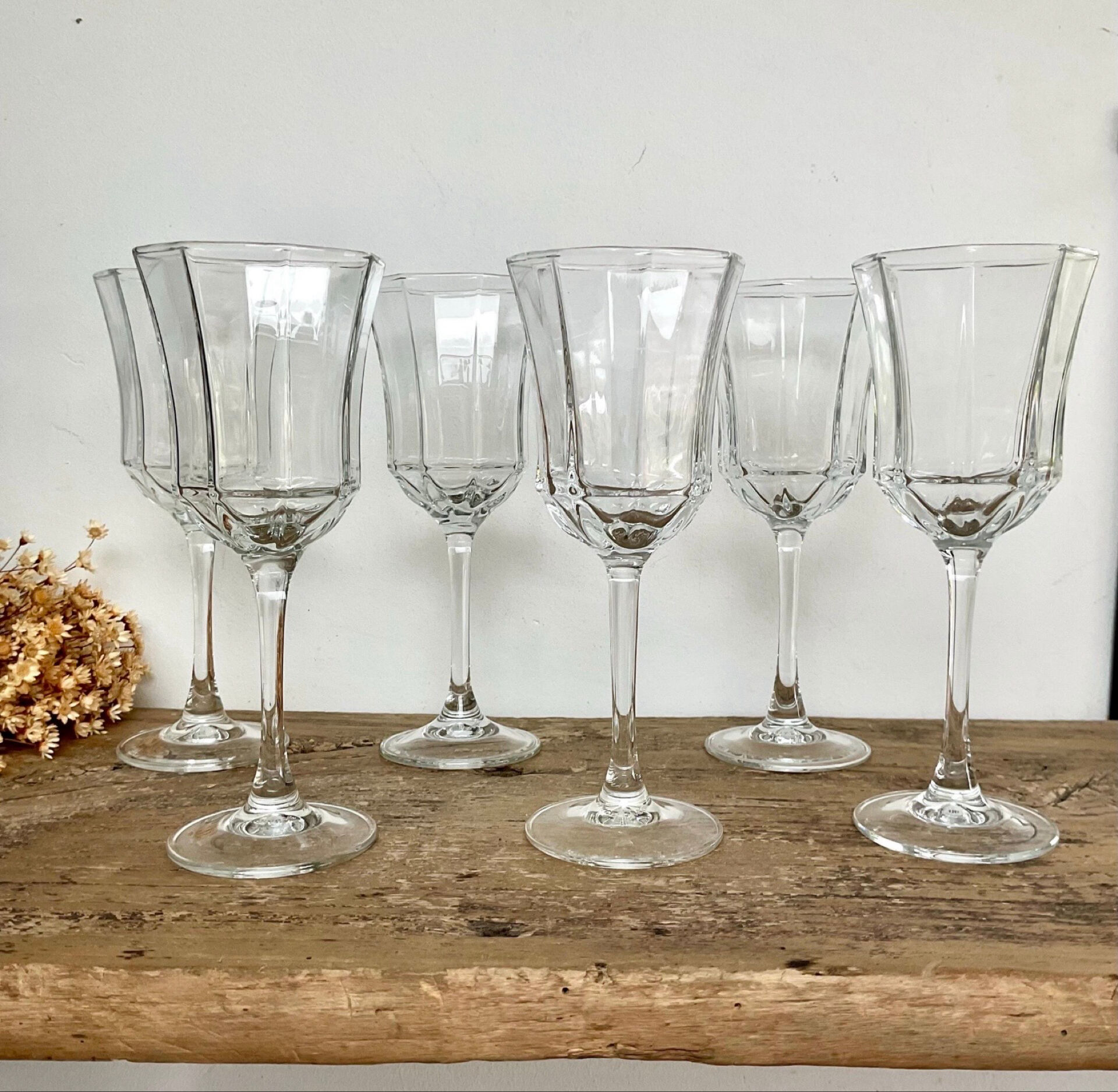 6 verres à vin « Octime » Luminarc