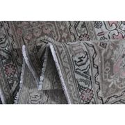 1960s Vintage Persian Handmade Wool Cotton Light Pink Area Rug 285x388