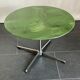 Green Marbled Glass Round Salon Table