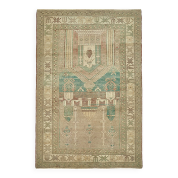 Turkish Vintage Anatolian Rug 142 cm x 210 cm