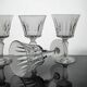 4 Baccarat Piccadilly crystal wine glasses