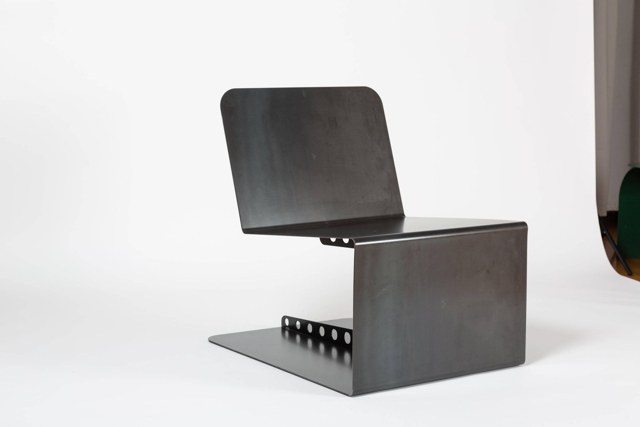 Brutalist Meccano Lounge Chair, Italian Collectible Design
