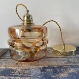 Vintage Murano glass pendant lamp