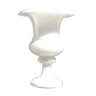 White alabaster table lamp