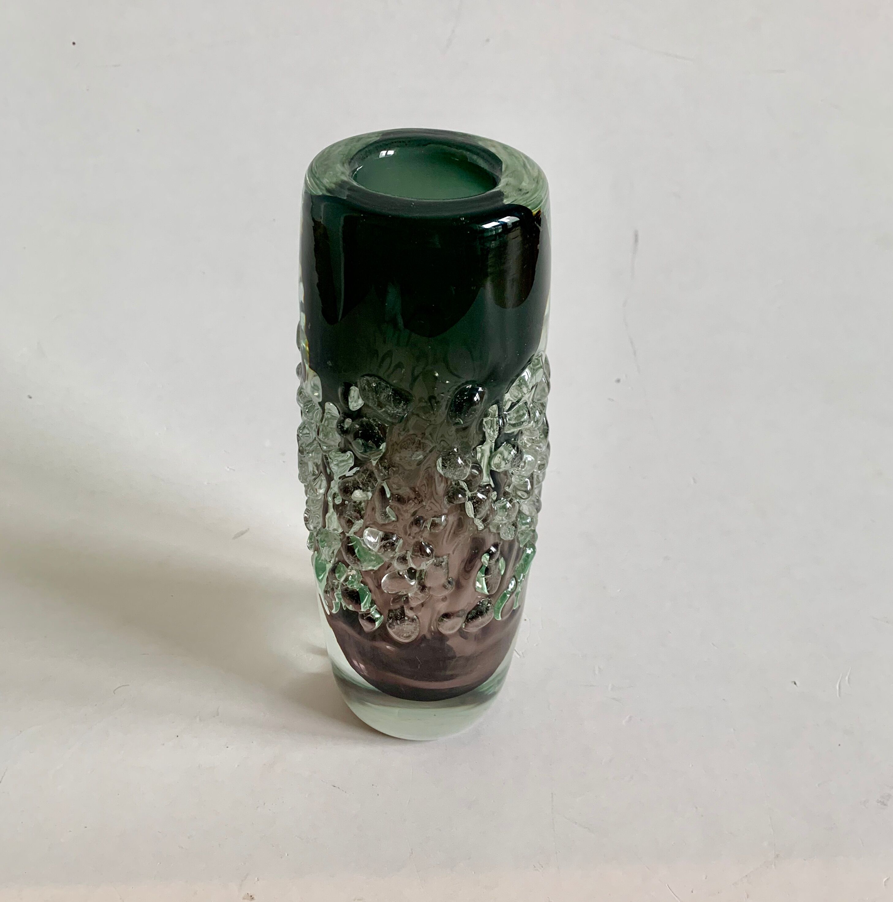 Sculptural  Glass Vase, 1970s