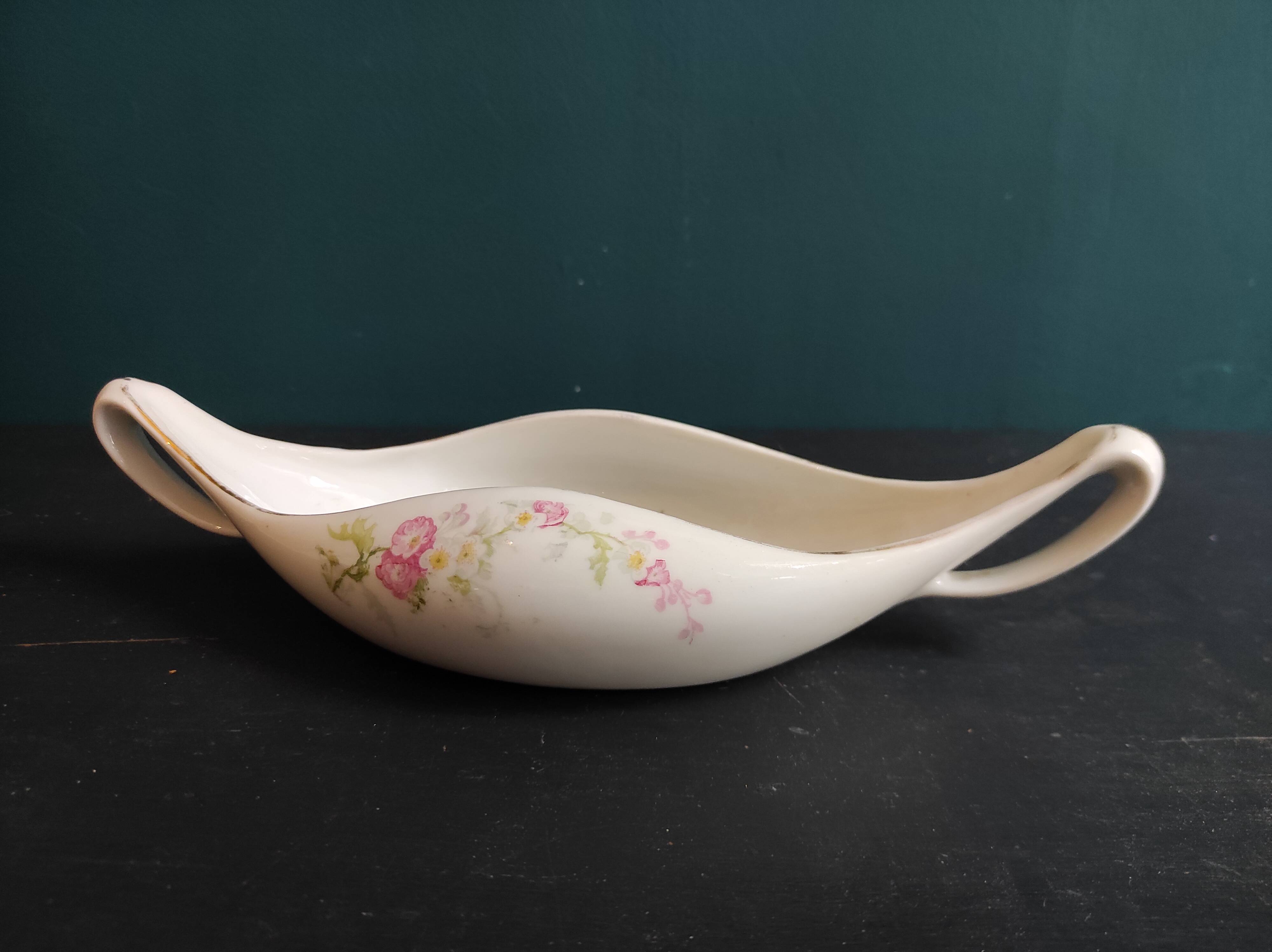 French vintage sauce boat, T&V, Limoges