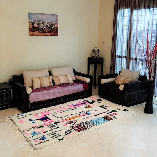 Azilal Berber rug 145x260 cm