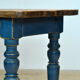 Pine table with old top