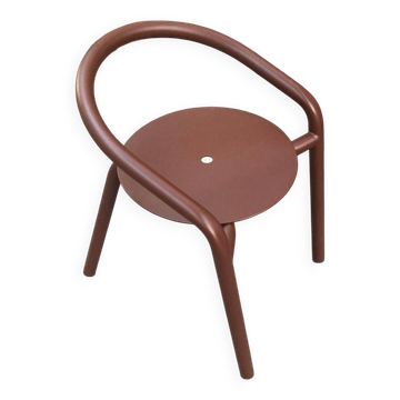 Lot 30 outdoor chairs in steel AXEL CHAY with unique model certificate.