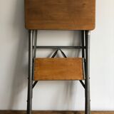 Stepladder, folding step