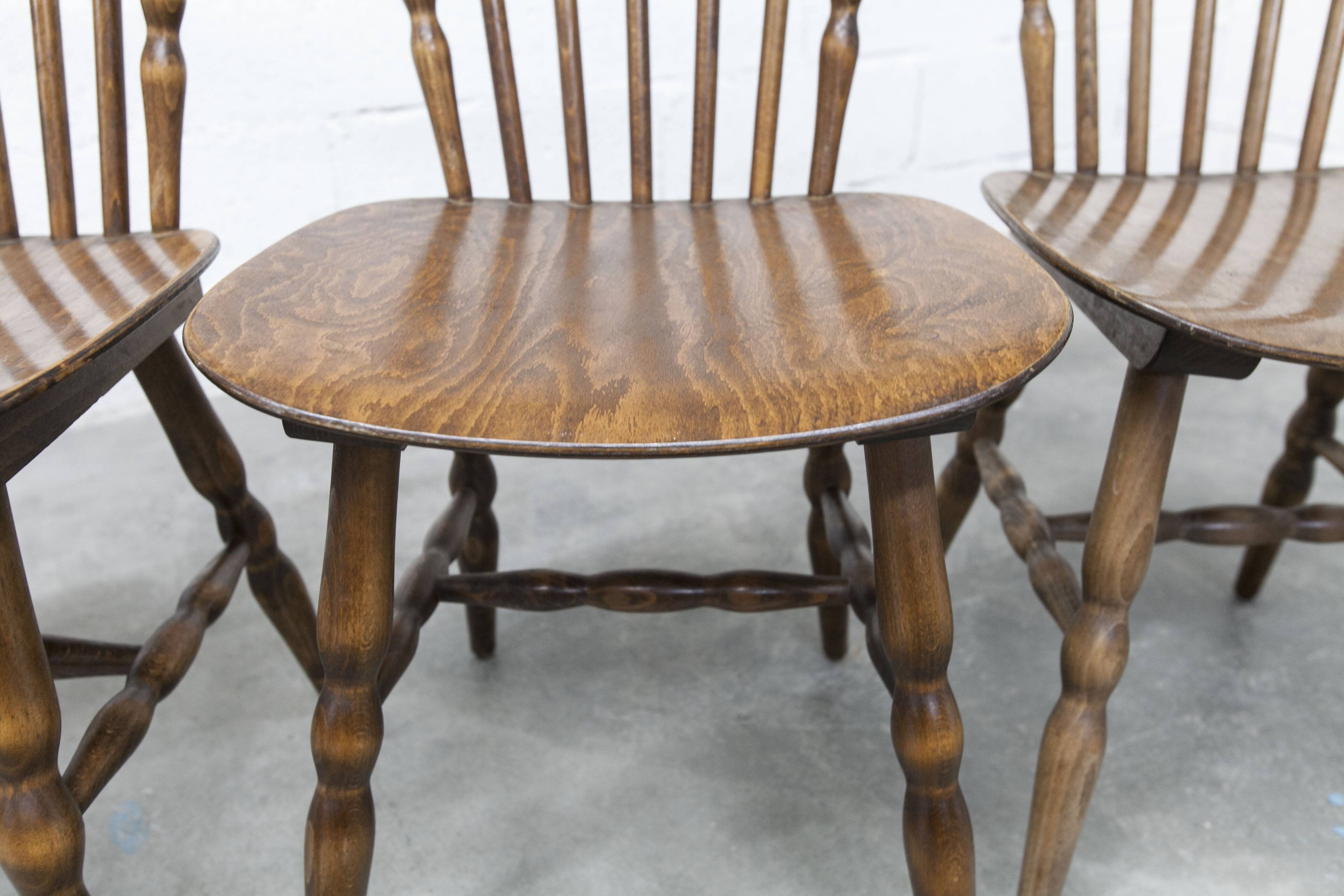 Set of 4 Baumann chairs, Florida model, 1970, superb condition