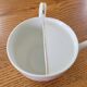 Antique porcelain duck mug for the sick