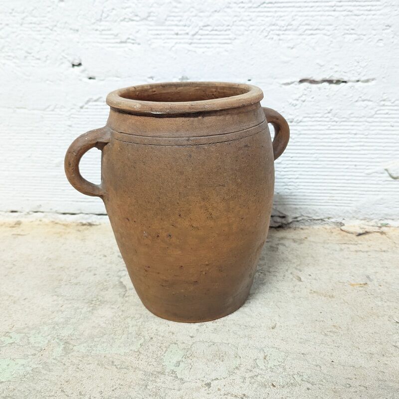 Pot à graisse en grès
