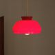 Suspension opaline rouge