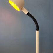Cobra floor lamp Space Age Mid-Century with a swan neck