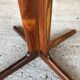 Expandable Scandinavian rosewood dining table by CJ Rosengaarden, circa 60's