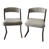 Paire de chaises Baumann