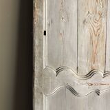 18th century door with fretted crosspieces
