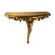 Wall console gilded 50 cm