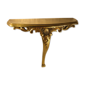 Wall console gilded 50 cm