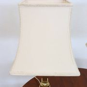 Lampes de chevet dorées, années 1970