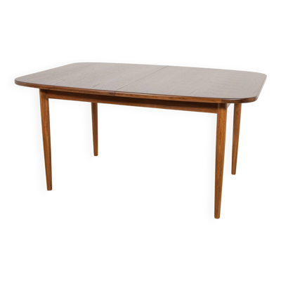 Table à manger extensible en teck de style mid-century moderne de G-Plan, Royaume-Uni, années 1960.