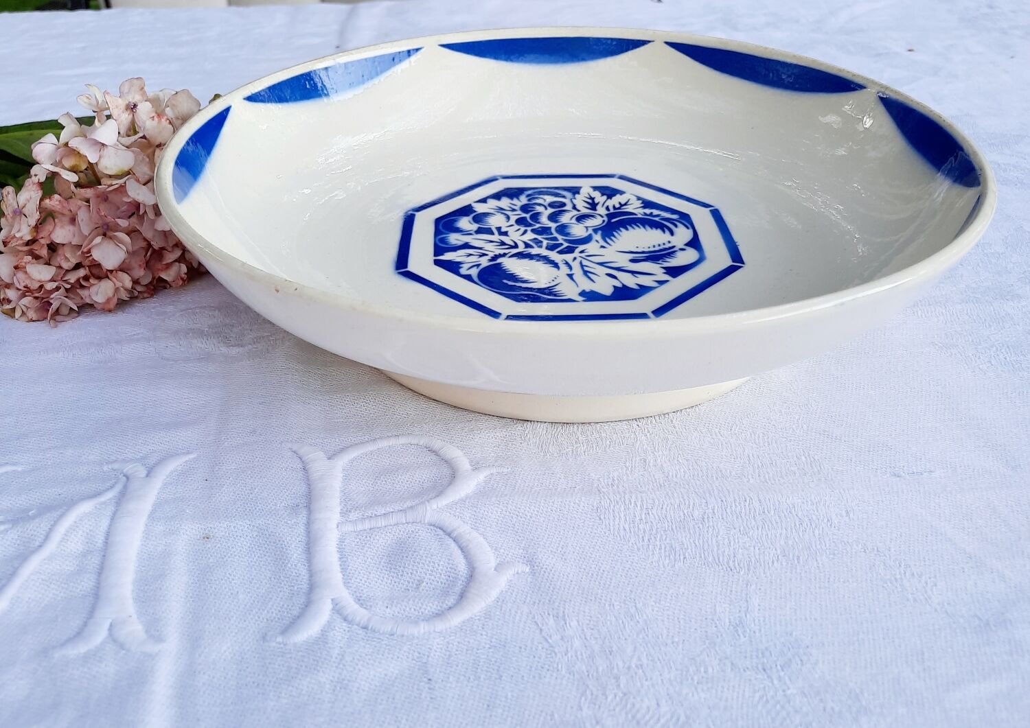 Old mounted plate Lunéville