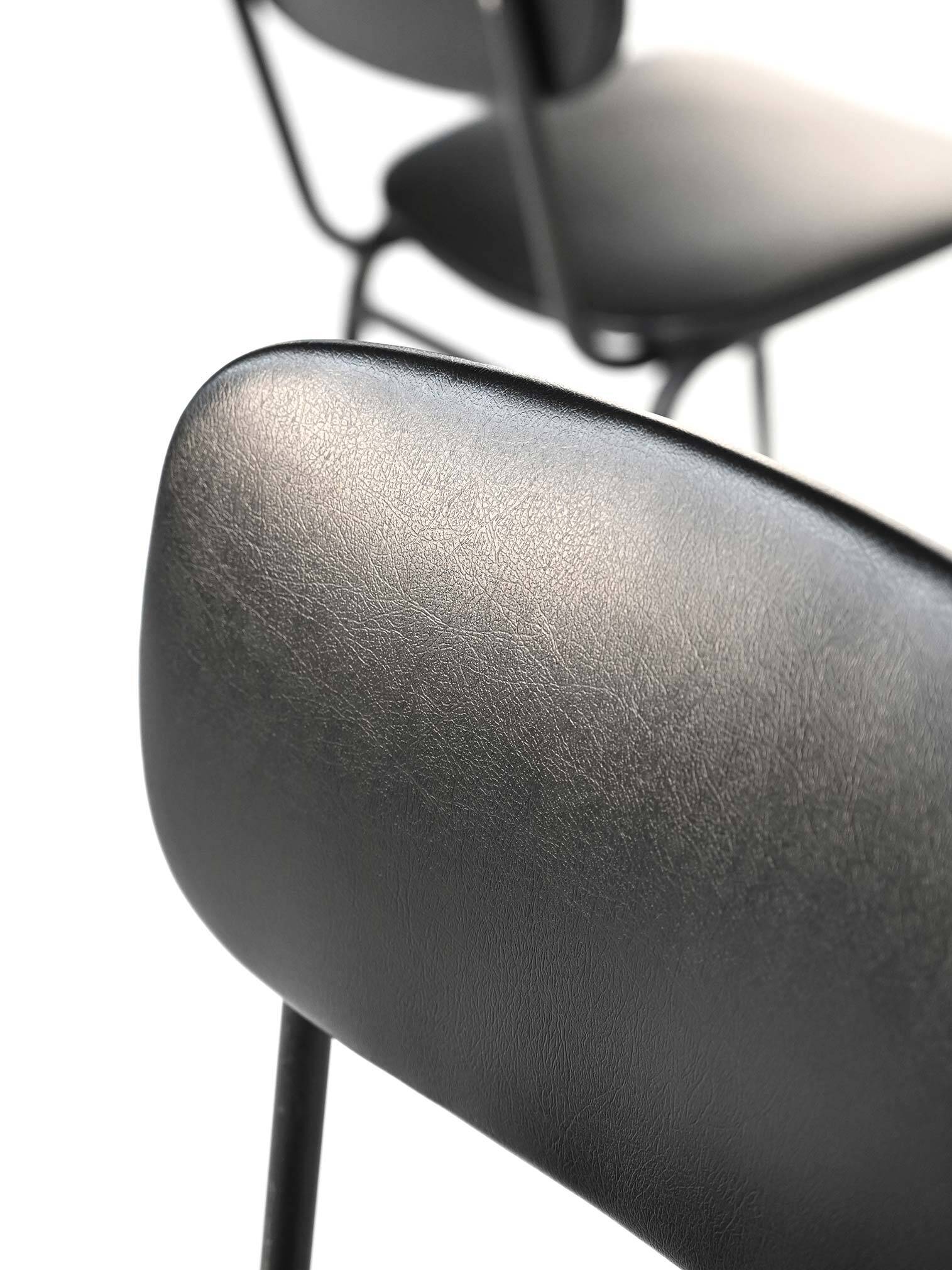 Set of 6 Olivetti Italian vintage chairs 1960s