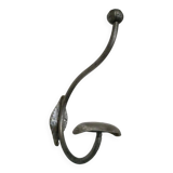 Wrought iron double coat hook