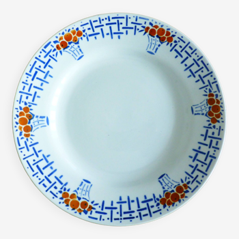 1 assiette plate St Amand 221244