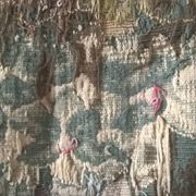 Tapisserie de laine "Verdure Flamande" de la manufacture Robert Four