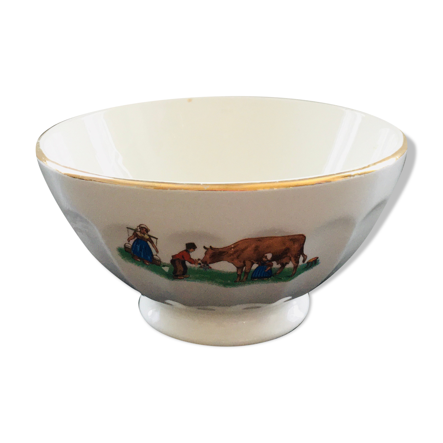 Bol ancien en porcelaine