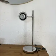 Eyeball Desk Lamp Vintage Chrome - Kenwell (Space Age 70s/80s)