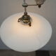 Suspension called up and down, porcelain and white opaline