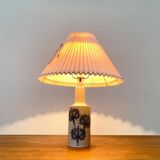 Danish royal table lamp from the mid-century by Kai Lange for Fog & Morup and Royal Copenhagen, 1960s.