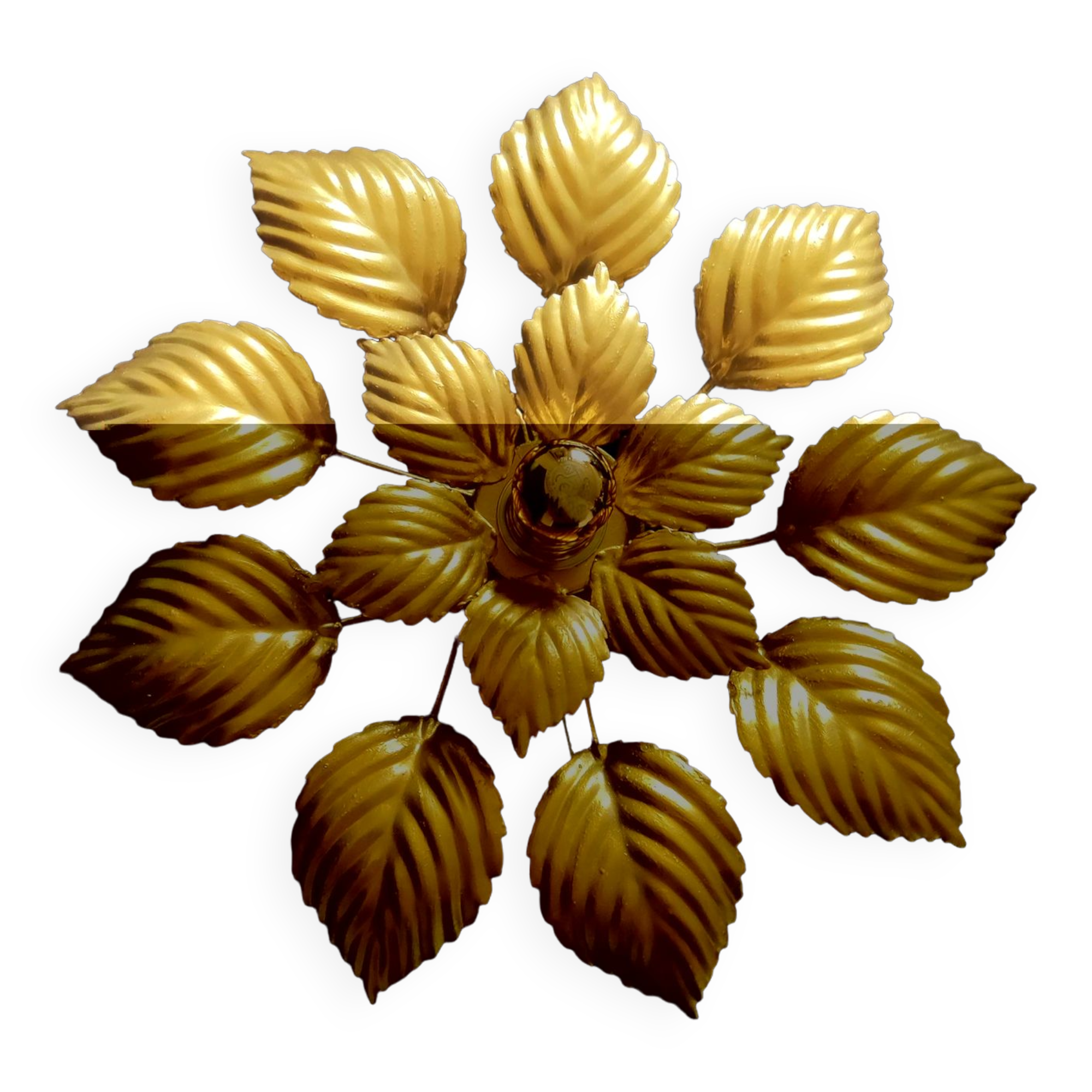 Applique feuilles vintage
