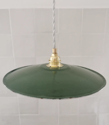 Enamelled sheet metal suspension 1950