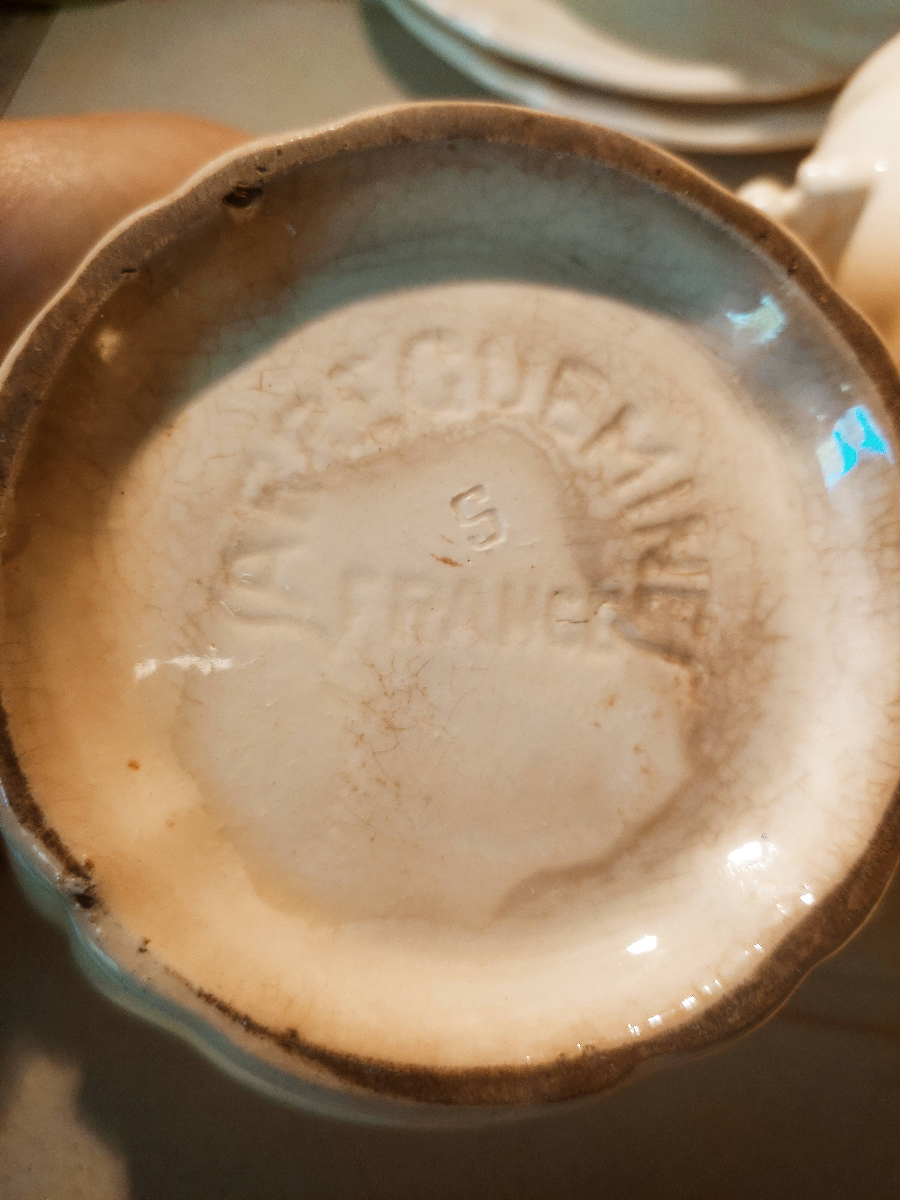 Tea set Sarreguemines