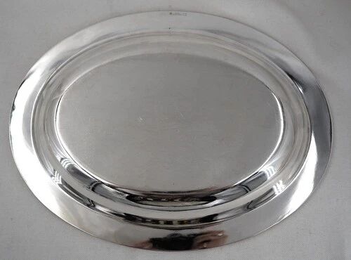 Christofle Perles basket, silver-plated bread basket, in excellent condition.
