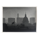 Rosine nusimovici, toits de paris depuis beaubourg, 1978. tirage argentique