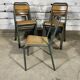 Set of 13 stella school chairs