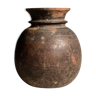 Antique indian wooden pot